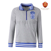 Sigma Grey Quarter Zip Sweatshirt
